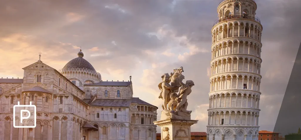 Parcheggio PisaMover per chi visita il centro di Pisa e Piazza dei Miracoli.